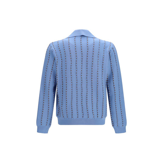 Blue Cotton Sweatshirt