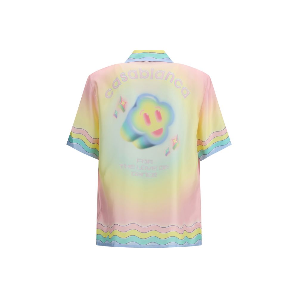 Multicolor Silk Pattern Shirt