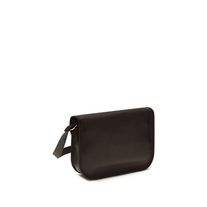 Brown Calf Leather Bos Taurus Shoulder Bag