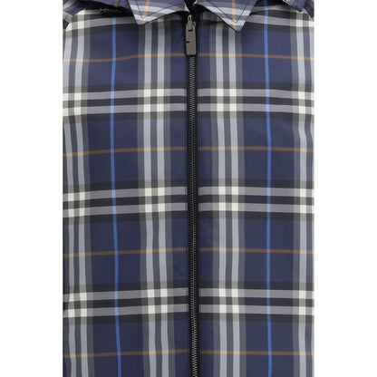Blue Polyester Rain Coat