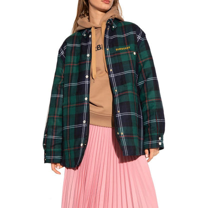 Bicolor Wool Biker Jacket