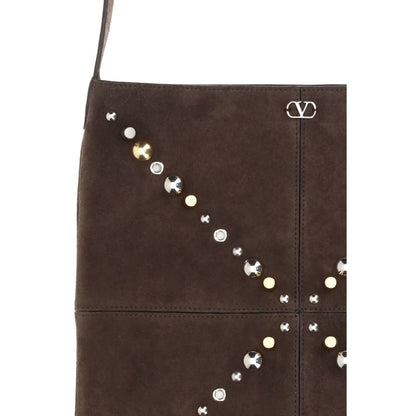 Brown Calf Leather Bos Taurus Shoulder Bag