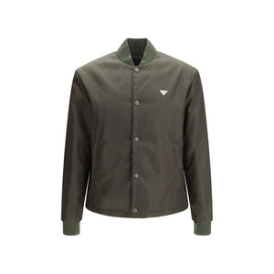 Bicolor Nylon Bomber