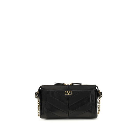 Black Calf Leather Bos Taurus Shoulder Bag