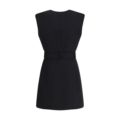 Black Wool Cocktail Dress