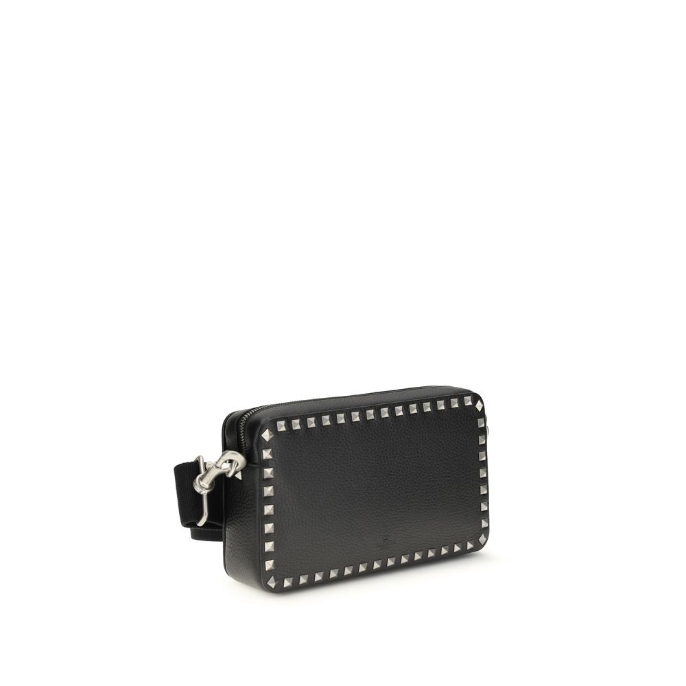 Black Calf Leather Bos Taurus Shoulder Bag