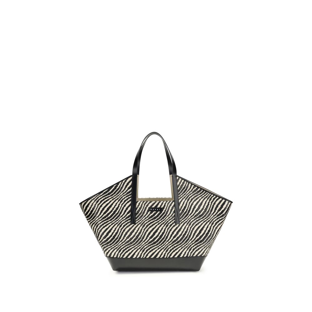 Black Polyamide Shoulder Bag