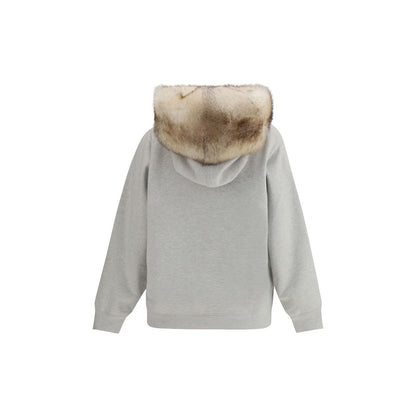 Gray Cotton Sweatshirt