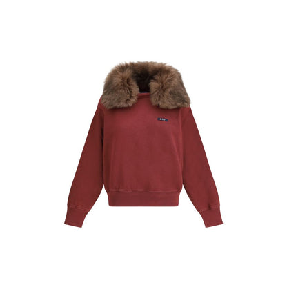 Bordeaux Cotton Sweatshirt