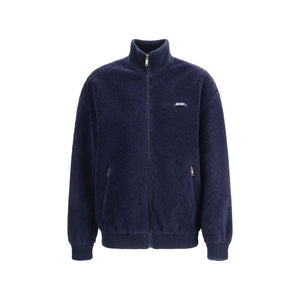 Blue Polyamide Full-Length Jacket