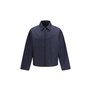 Blue Nylon Shell Jacket