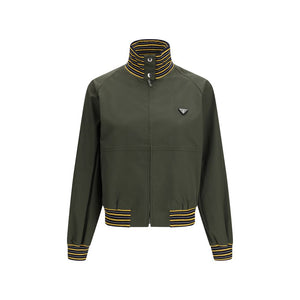 Bicolor Polyester Bomber
