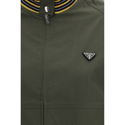 Bicolor Polyester Bomber
