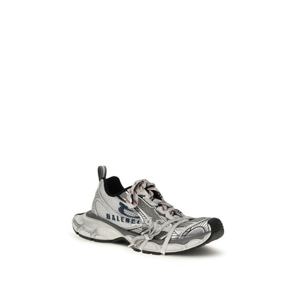 Multicolor Polyester Athletic Sneakers