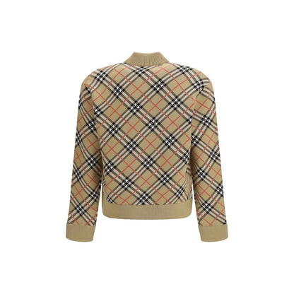 Beige Wool Bomber