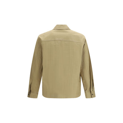 Beige Cotton Coat