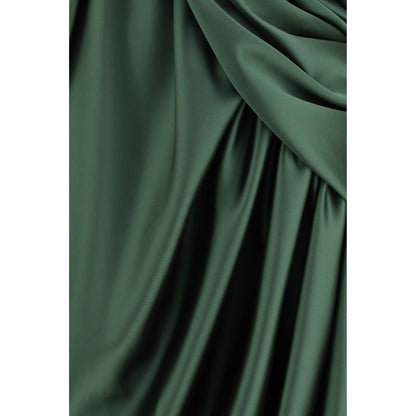Bicolor Polyester Casual Dress