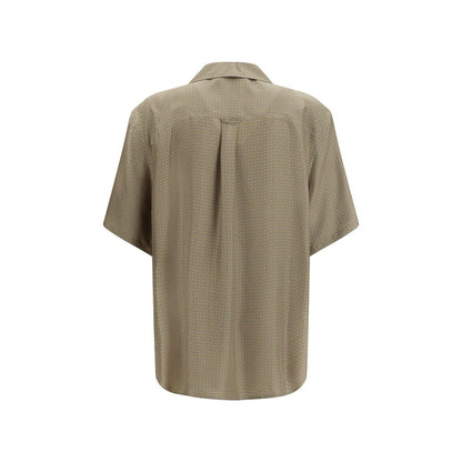 Multicolor Silk Pattern Shirt