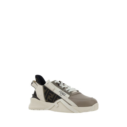 Brown Calf Leather Bos Taurus Athletic Sneakers