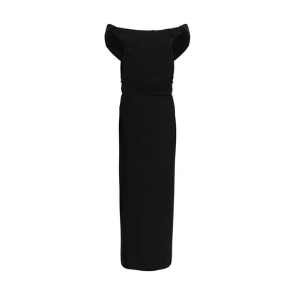 Black Viscose Cocktail Dress
