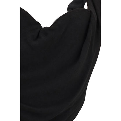 Black Polyester Blouse