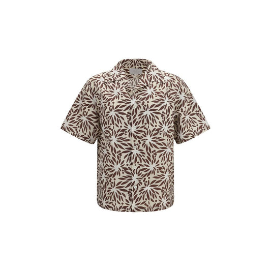 Brown Cotton Shirt