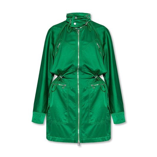 Bicolor Cotton Parka