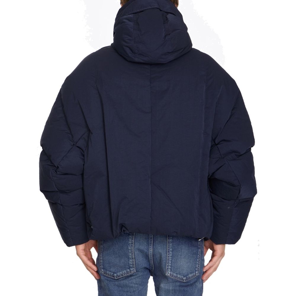 Blue Polyamide Coat