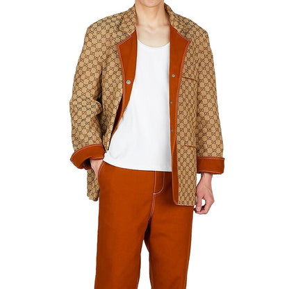 Brown Cotton Coat