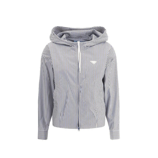 Blue Polyamide Shell Jacket