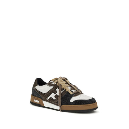 Multicolor Calf Leather Bos Taurus Low Top Sneakers