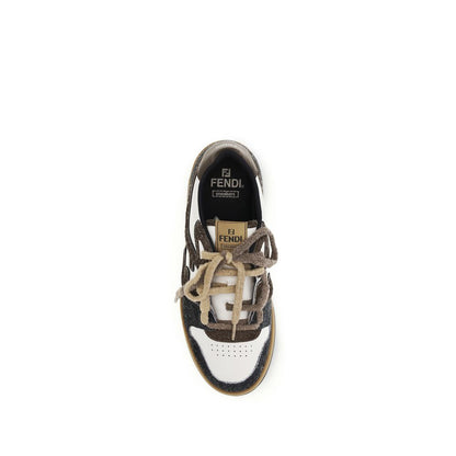 Multicolor Calf Leather Bos Taurus Low Top Sneakers