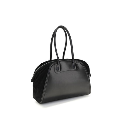 Black Calf Leather Bos Taurus Shoulder Bag