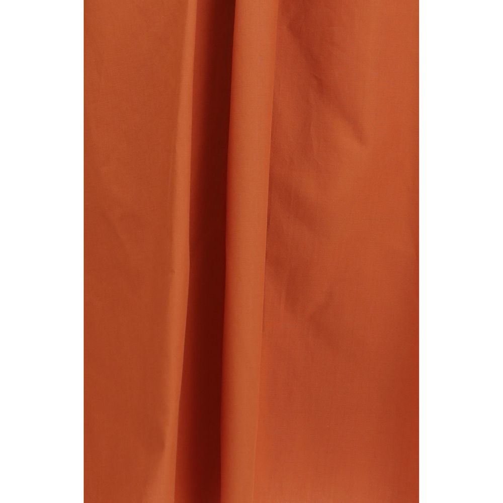 Orange Cotton Polo Shirt
