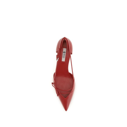 Multicolor Goatskin High Heel Pumps