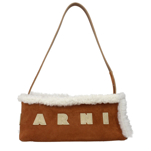 Brown Leather Shoulder Bag