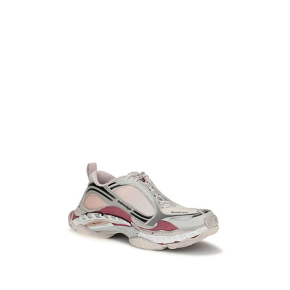 Multicolor Polyethylene Athletic Sneakers