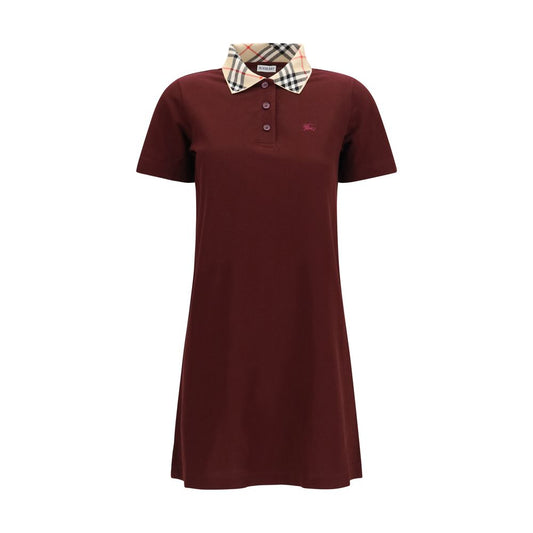Bordeaux Cotton Casual Dress
