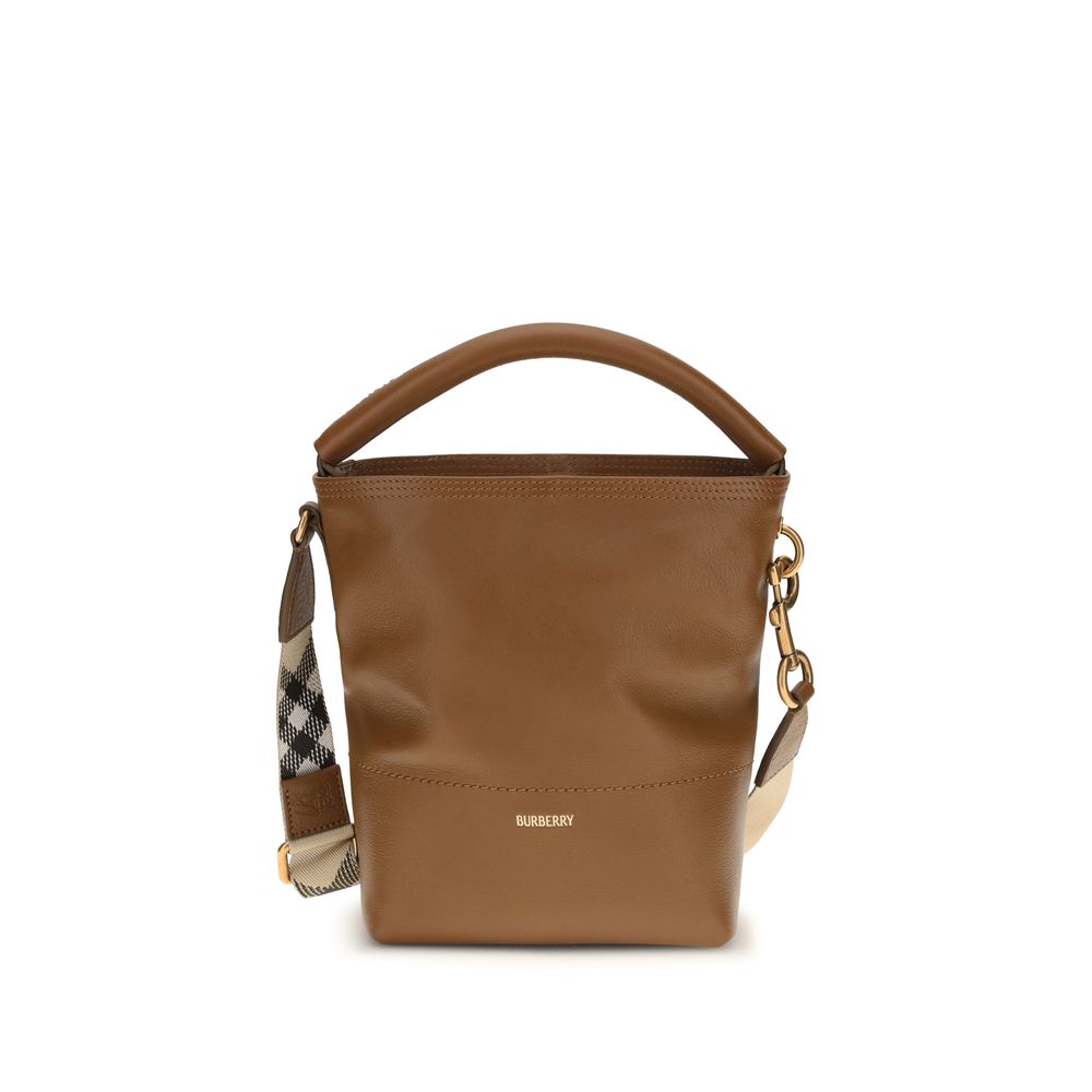 Brown Calf Leather Bos Taurus Backet Bag