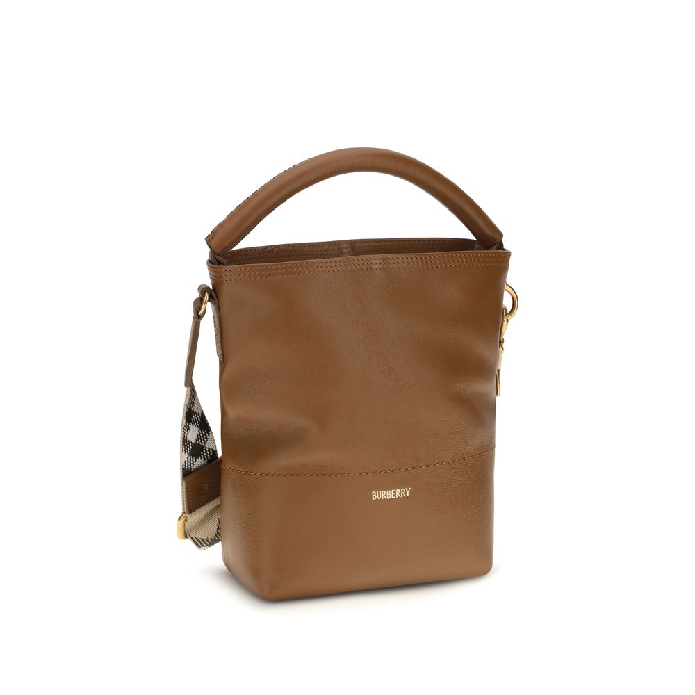 Brown Calf Leather Bos Taurus Backet Bag