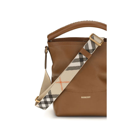 Brown Calf Leather Bos Taurus Backet Bag