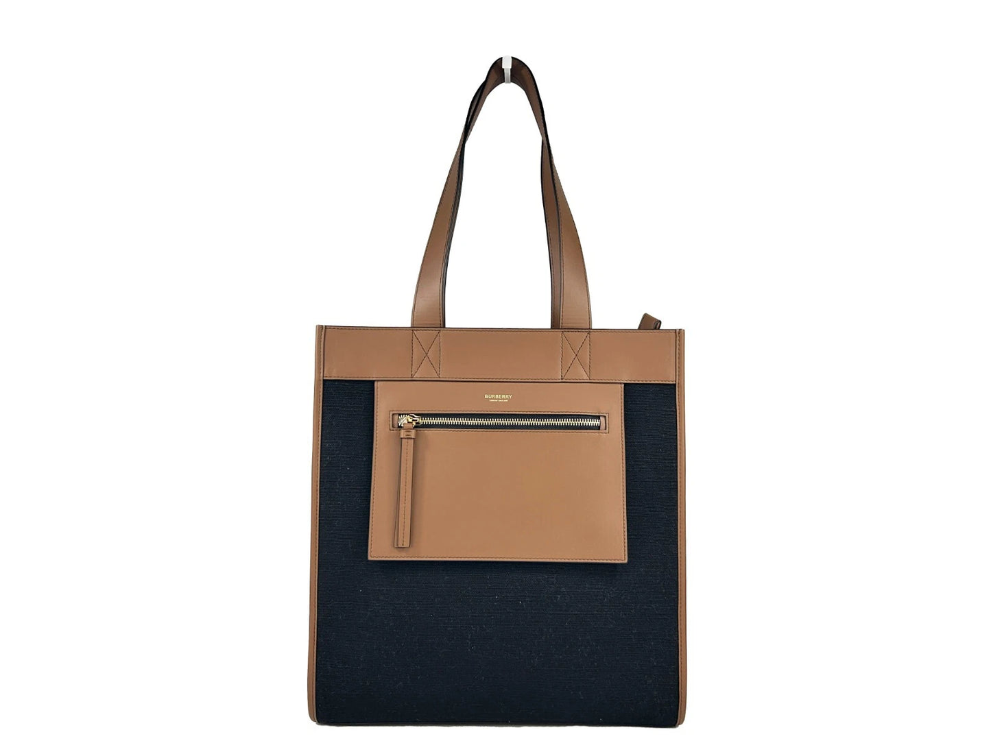 Burberry Small Pocket Tote Manzon Bag Purse