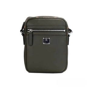 MCM Visetos Leather Camera Crossbody Bag