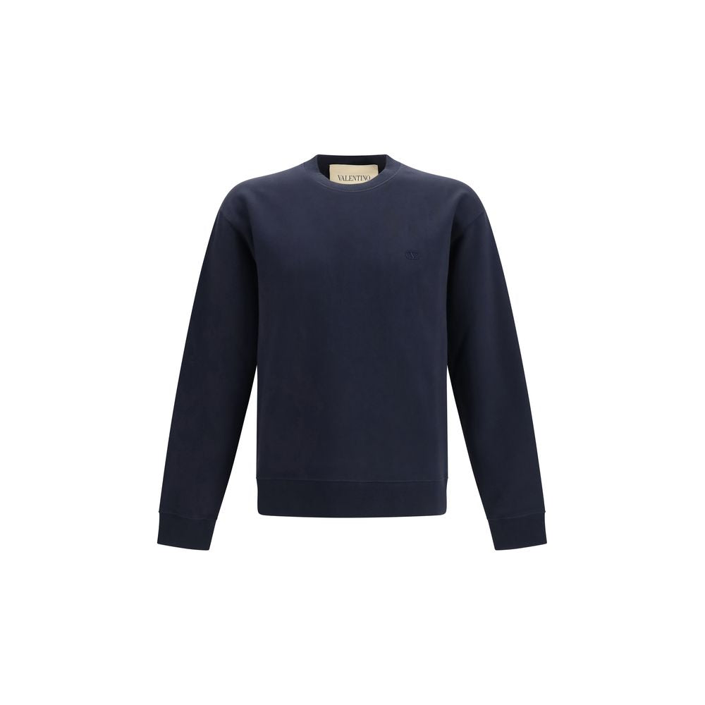 Blue Cotton Sweatshirt