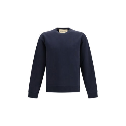 Blue Cotton Sweatshirt