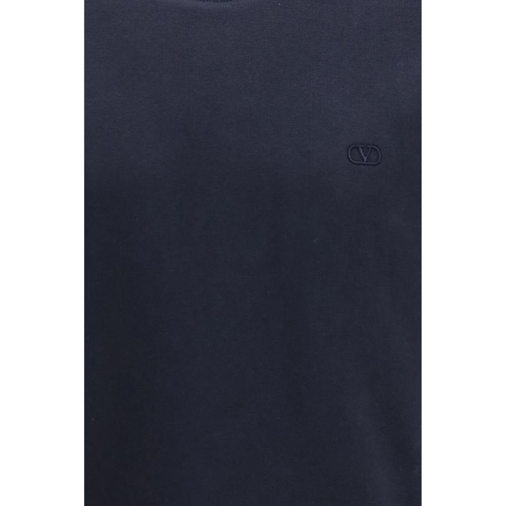 Blue Cotton Sweatshirt
