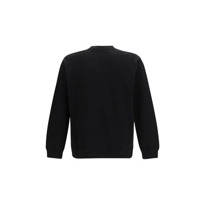 Black Cotton Sweatshirt