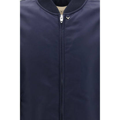 Blue Polyamide Bomber