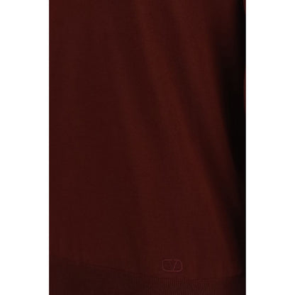Bordeaux Wool Oves Aries Polo Shirt