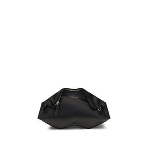 Black Calf Leather Bos Taurus Clutch Bag